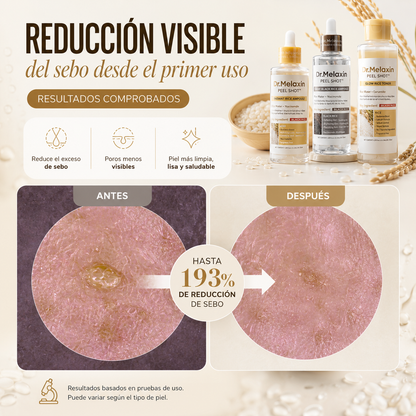 Dr.Melaxin | Peel Shot Ampoule de Arroz Duo Set