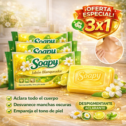3x1 Soapy | Jabón Quita Manchas Negras