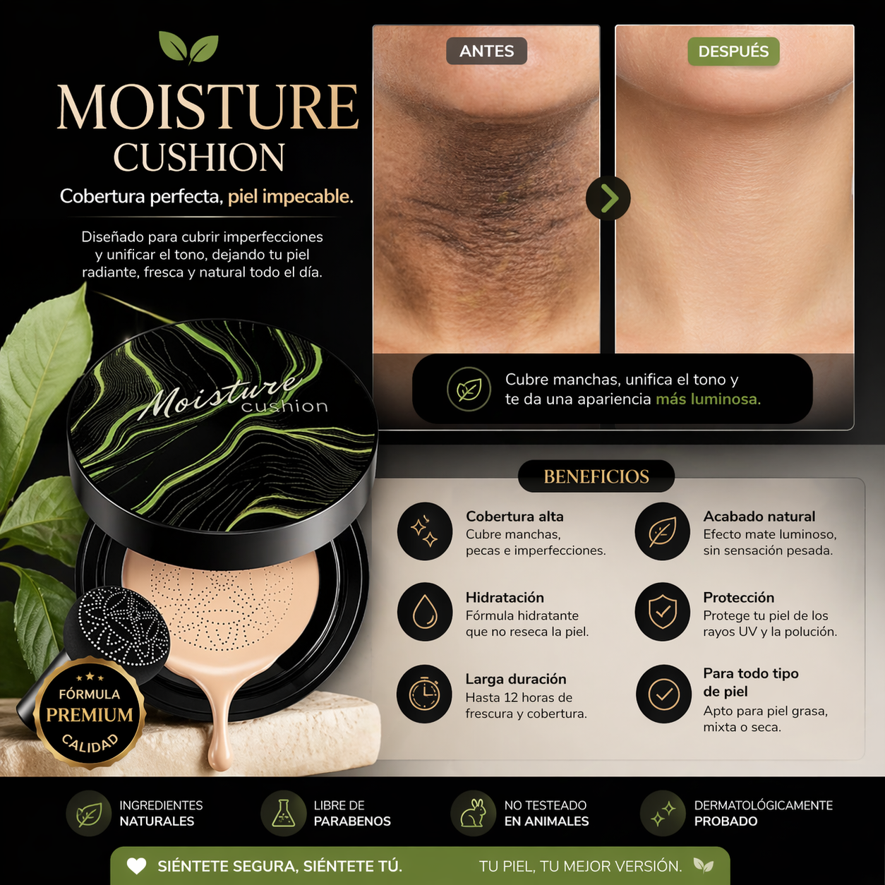 Base Maquillaje Quita Manchas (Para Todo El Cuerpo)