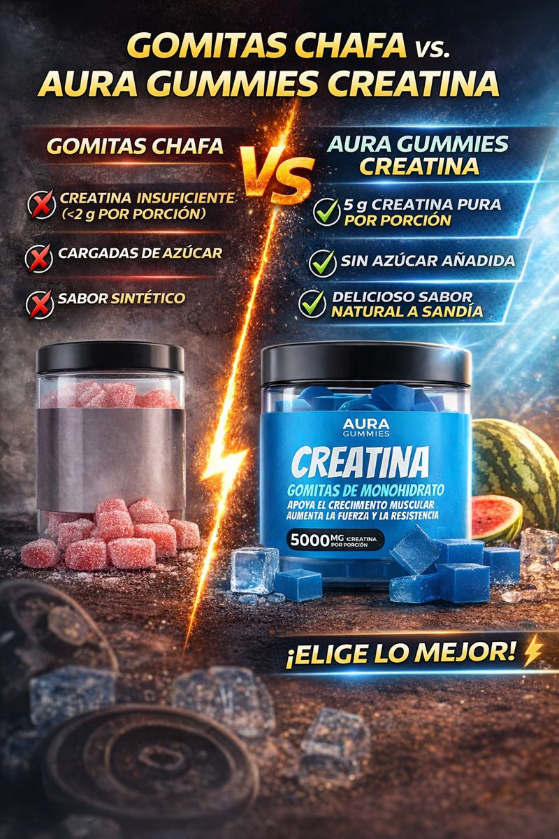 Aura Gummies - Gomitas De Creatina