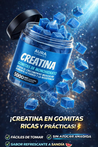 Aura Gummies - Gomitas De Creatina