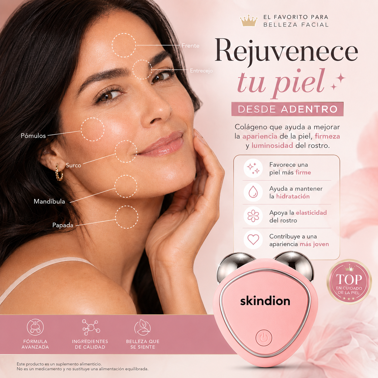 Dispositivo de Lifting Facial Skindion