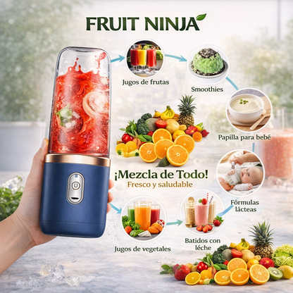 FruitNinja | Kit de Licuados y Jugos en 1 Minuto