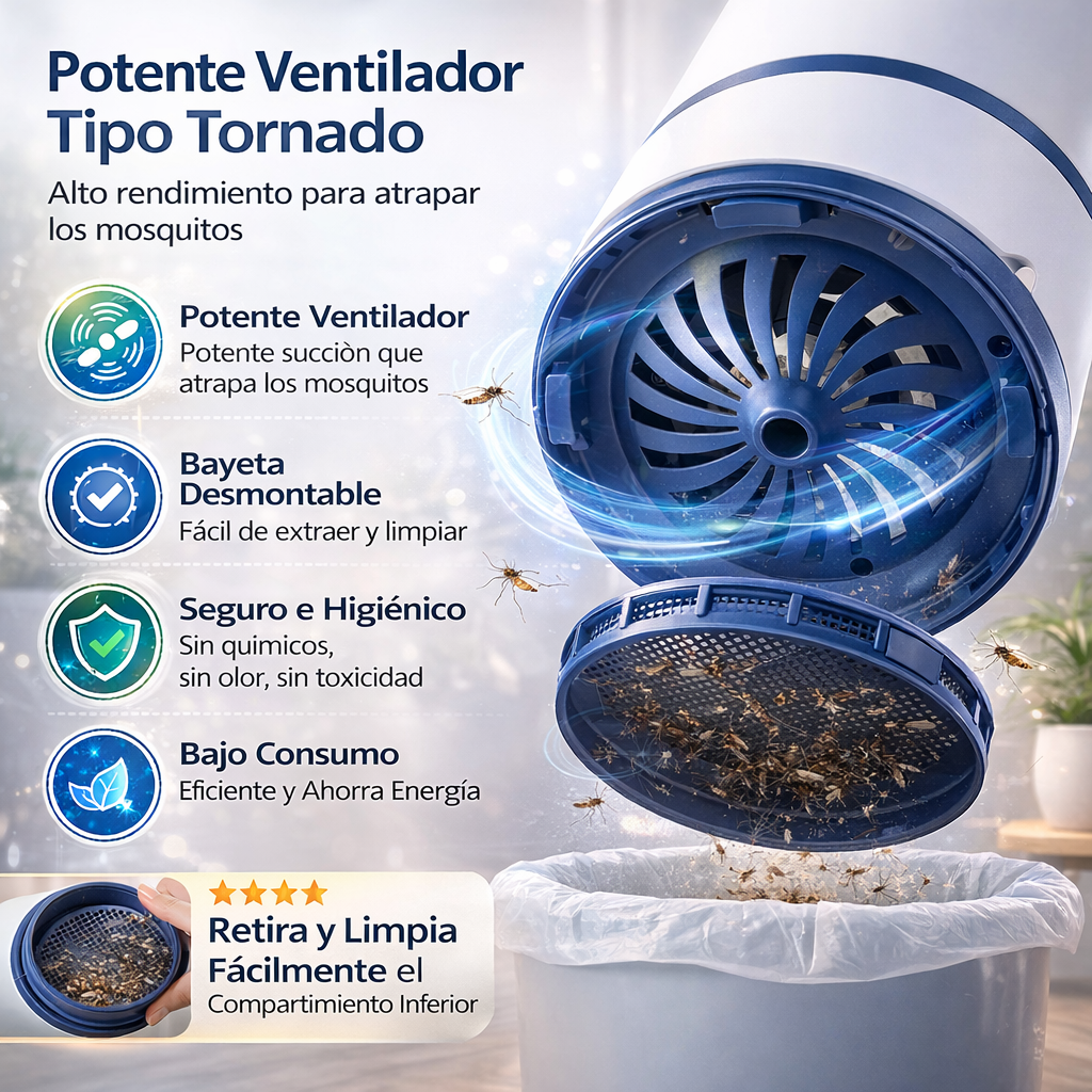 FlyTrap | Elimina Moscas y Mosquitos al Instante
