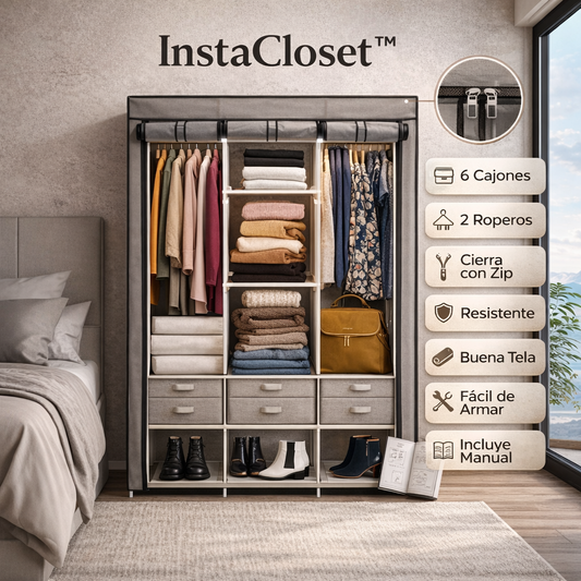 InstaCloset™ | Tu Clóset Listo En 5 Minutos