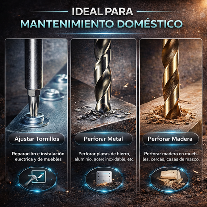 TorquePro™ | Kit de Taladro Completo