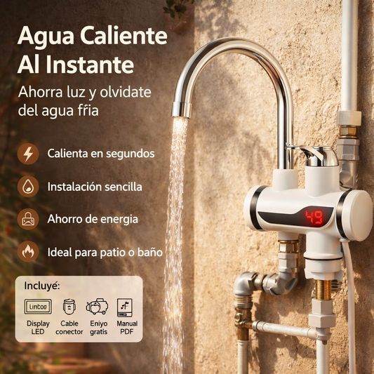 HeatFlow | Calentador de Agua Eléctrico Instantaneo