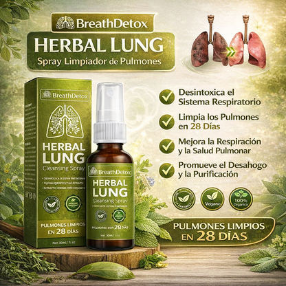 BreathDetox | Spray Nasal Limpiador de Pulmones