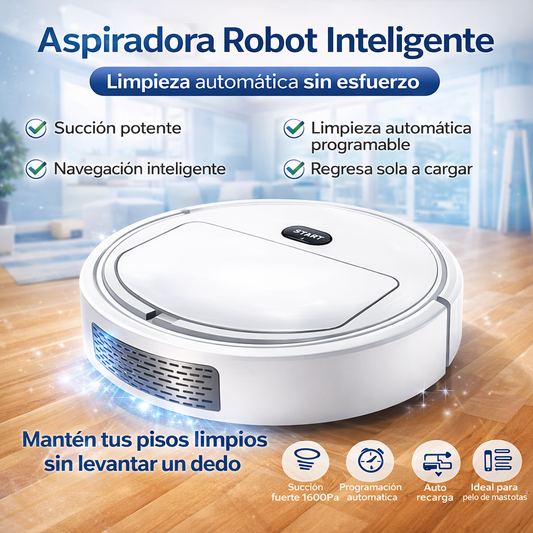 ROBOASPI | ROBOT ASPIRADORA 3 EN 1 | EL MAS LLEVADO 🔥