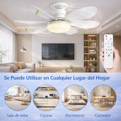 Ventiled™ | Ventilador Led 2 en 1 | Ahorra Luz | Instalación Fácil