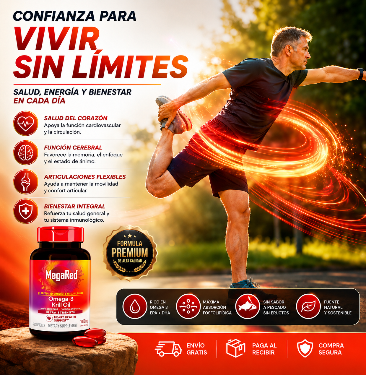 MegaRed™ | Omega 3 | Memoria y Enfoque