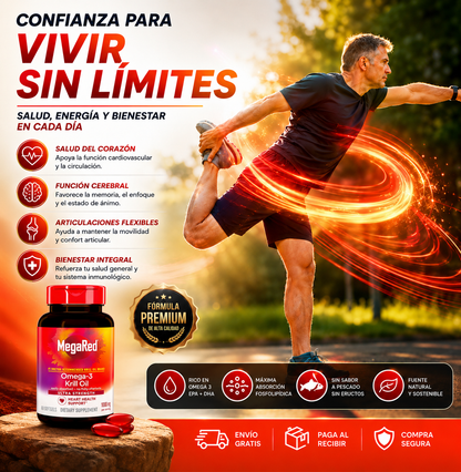 MegaRed™ | Omega 3 | Memoria y Enfoque
