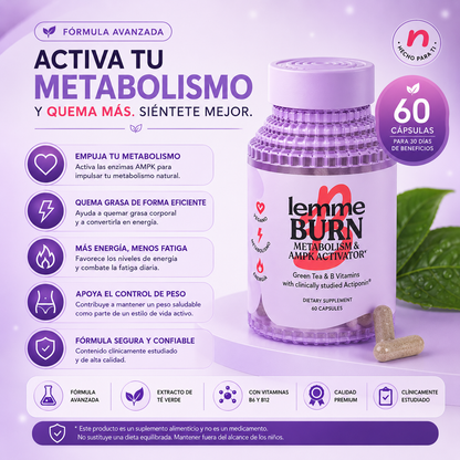 Lemme Burn™ | Quema Grasa | Adelgaza en 60 DIas
