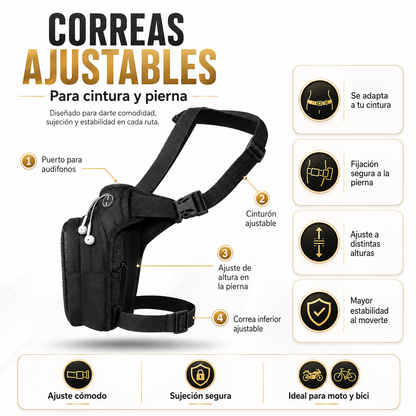 RiderPro™ | Bolso Táctico para Moto y Bici