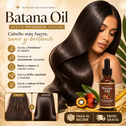 Batana Oil | Cabello Más Fuerte y Brillante