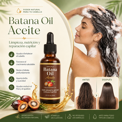 Batana Oil | Cabello Más Fuerte y Brillante