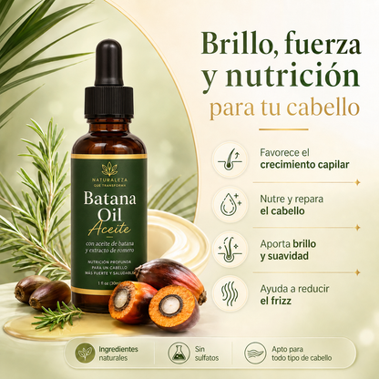 Batana Oil | Cabello Más Fuerte y Brillante