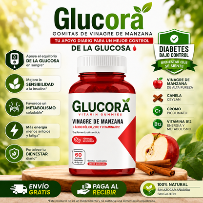 Glucora™ | Baja y Equilibra tu Azúcar en la Sangre Naturalmente
