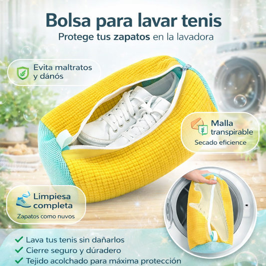 Bolsa Para Lavar Tenis Anti-Maltrato (EL MAS LLEVADO 🔥)