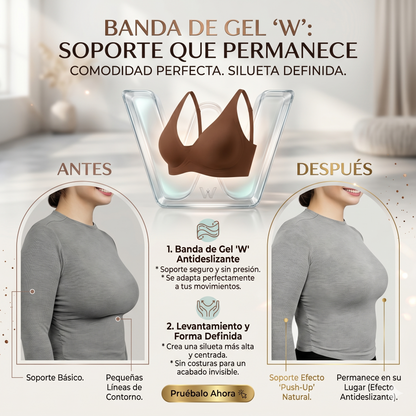 Pushup Bra | Diseño Ajustable a Cualquier Busto y Contorno