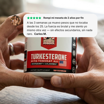 Turkesterone + Tongkat Ali | Deseo + Fuerza