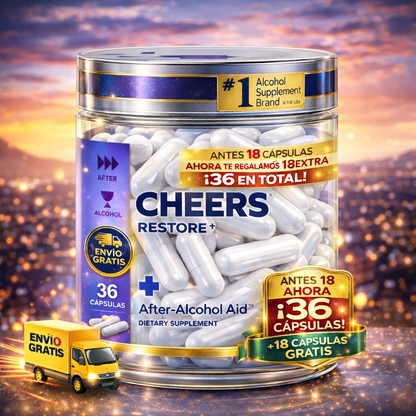 Cheers | Suplemento Hepatico Anti-Cruda